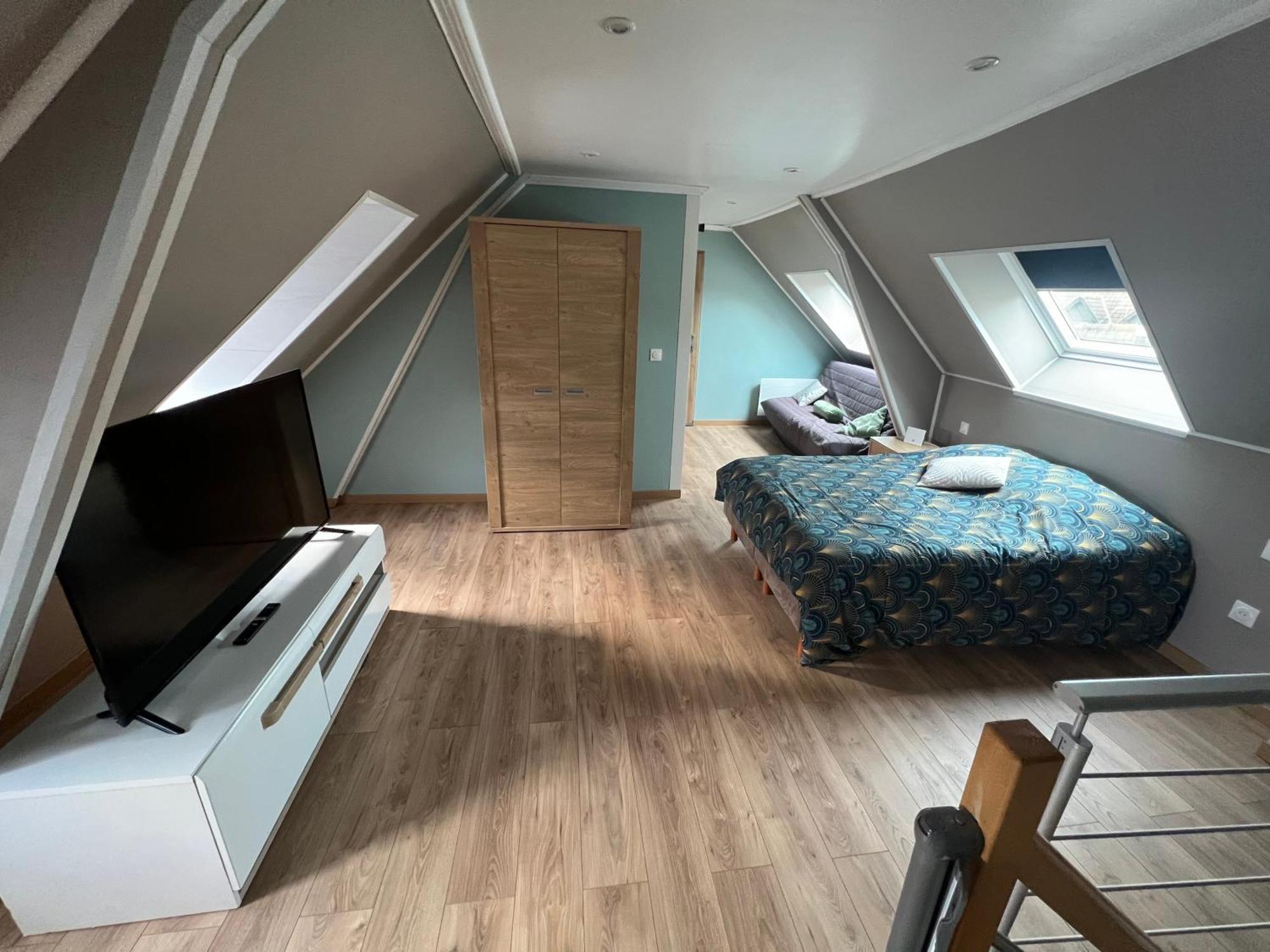 Apartamento Au Petit Bonheur Étaples Exterior foto